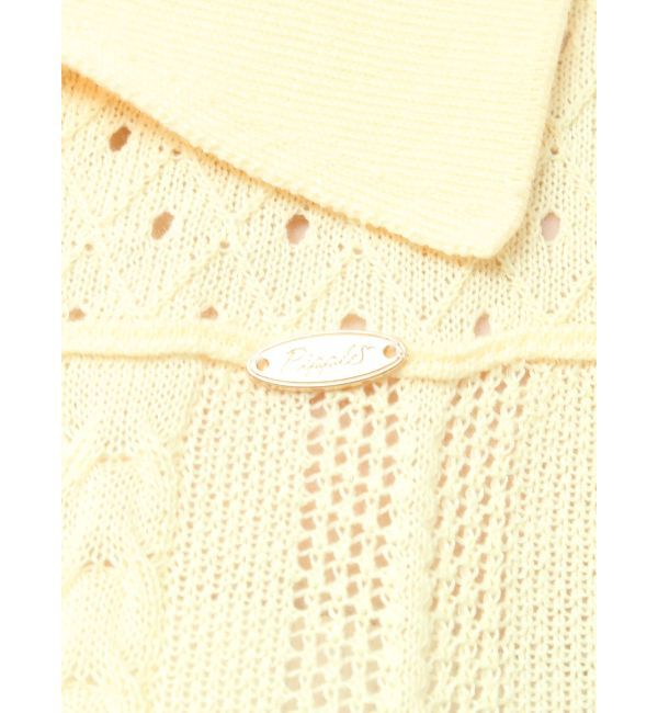 dazzlin「ハピネスカラーポロニット」|ニット・セーター|