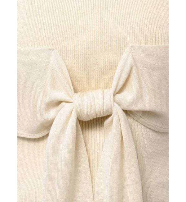 dazzlin「片結びニットビスチェ」|キャミソール|