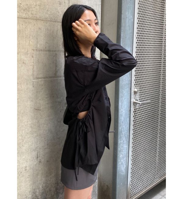 EMODA「サイドオープンシェイプシャツ」|シャツ・ブラウス|