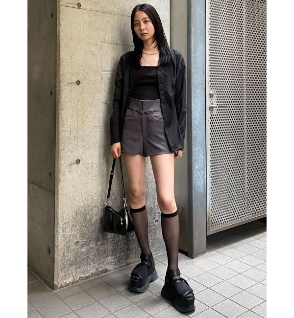 EMODA「サイドオープンシェイプシャツ」|シャツ・ブラウス|