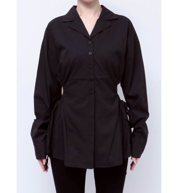 EMODA「サイドオープンシェイプシャツ」|シャツ・ブラウス|