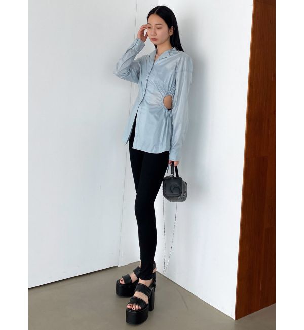 EMODA「サイドオープンシェイプシャツ」|シャツ・ブラウス|