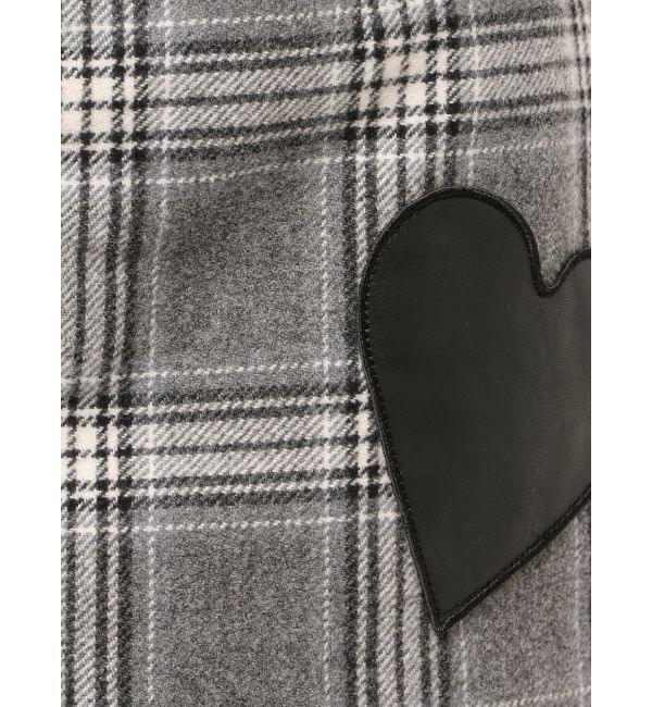 EMODA「ハートパッチボックスミニスカート」|スカート|