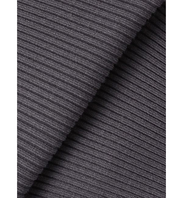 MERCURYDUO「レース切替オフショルニットワンピース」|ワンピース|