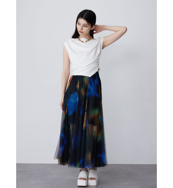 MURUA「ドレープワンショルトップス」|Tシャツ・カットソー|