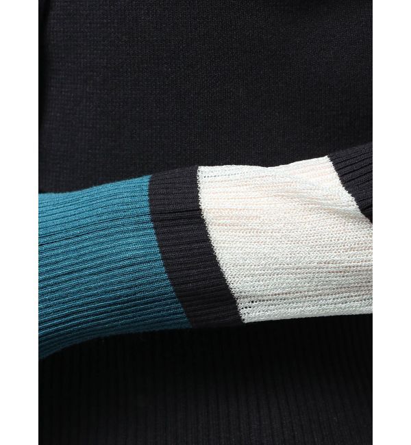 MURUA「バイカラーレイヤードニット」|ニット・セーター|