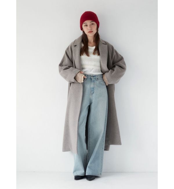 Ungrid「ハイウエストルーズデニム」|デニム|