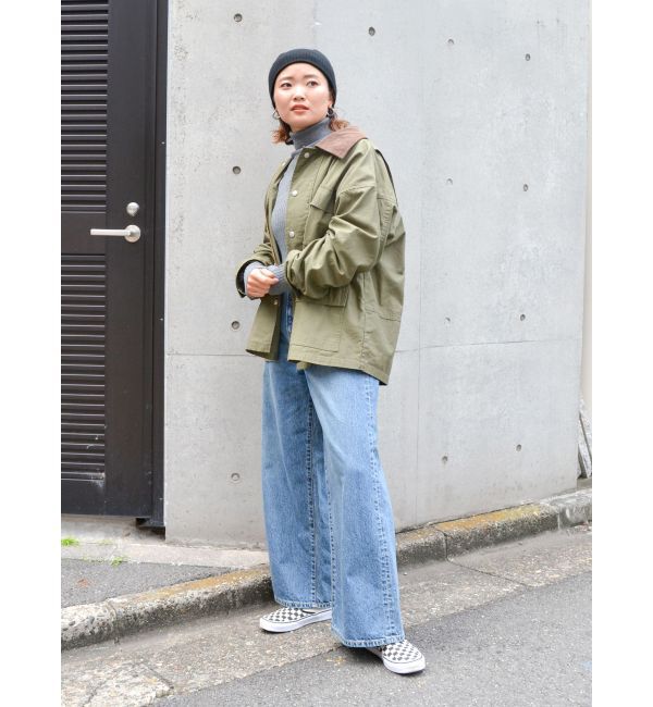 Ungrid「ハイウエストルーズデニム」|デニム|