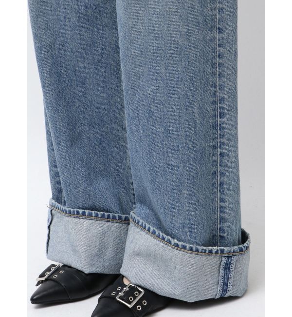 Ungrid「ロールアップルーズデニム」|デニム|