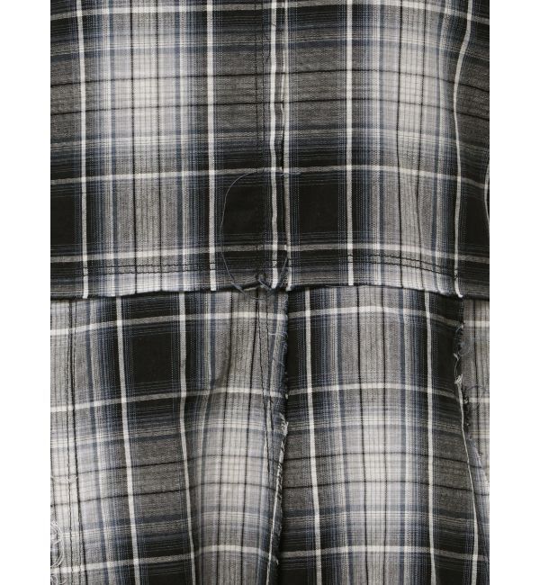 Ungrid「コクーンチェックキャミワンピース」|ワンピース|