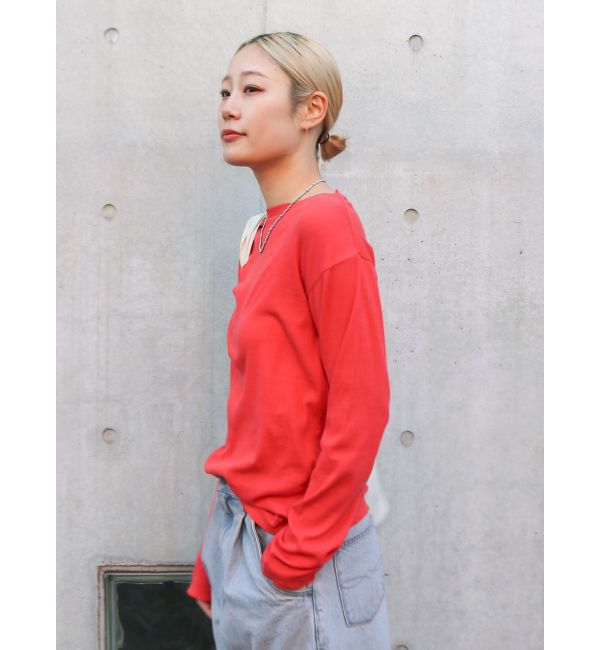 Ungrid「シアーフィットロングスリーブTee」|Tシャツ・カットソー|