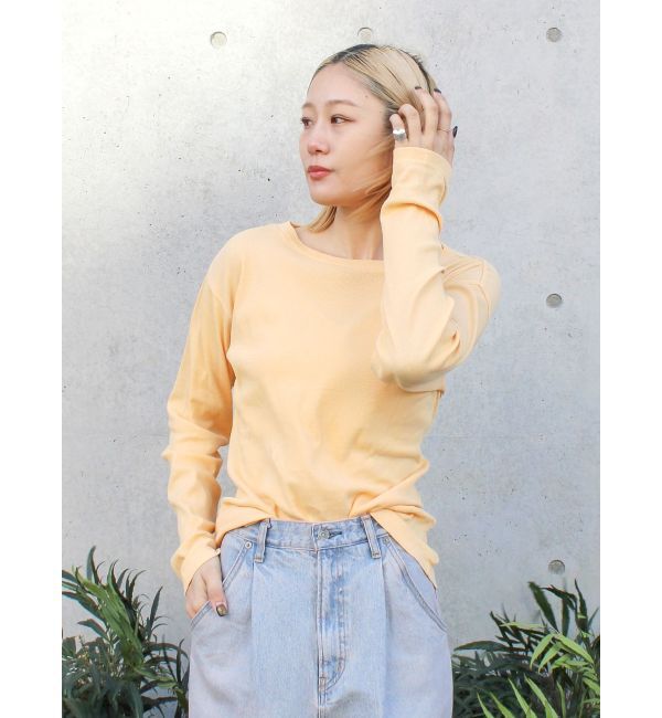 Ungrid「シアーフィットロングスリーブTee」|Tシャツ・カットソー|