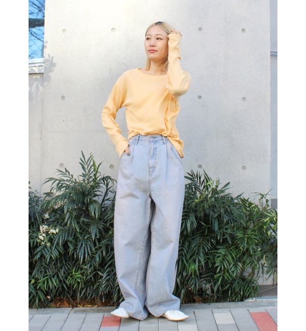 Ungrid「シアーフィットロングスリーブTee」|Tシャツ・カットソー|