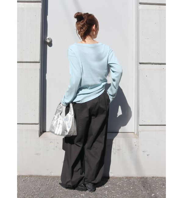 Ungrid「シアーフィットロングスリーブTee」|Tシャツ・カットソー|