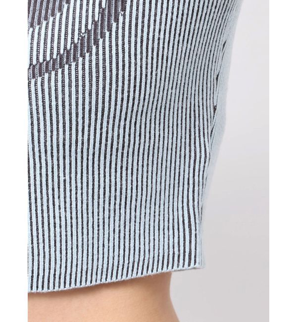 GYDA「GD two color schemeハーフスリーブニットトップス」|ニット・セーター|