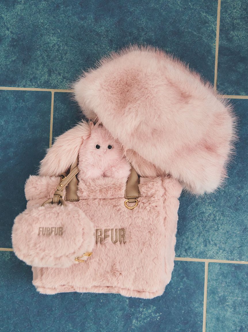 FURFUR「【限定カラー】エコファートートミニチャーム」|キーケース|