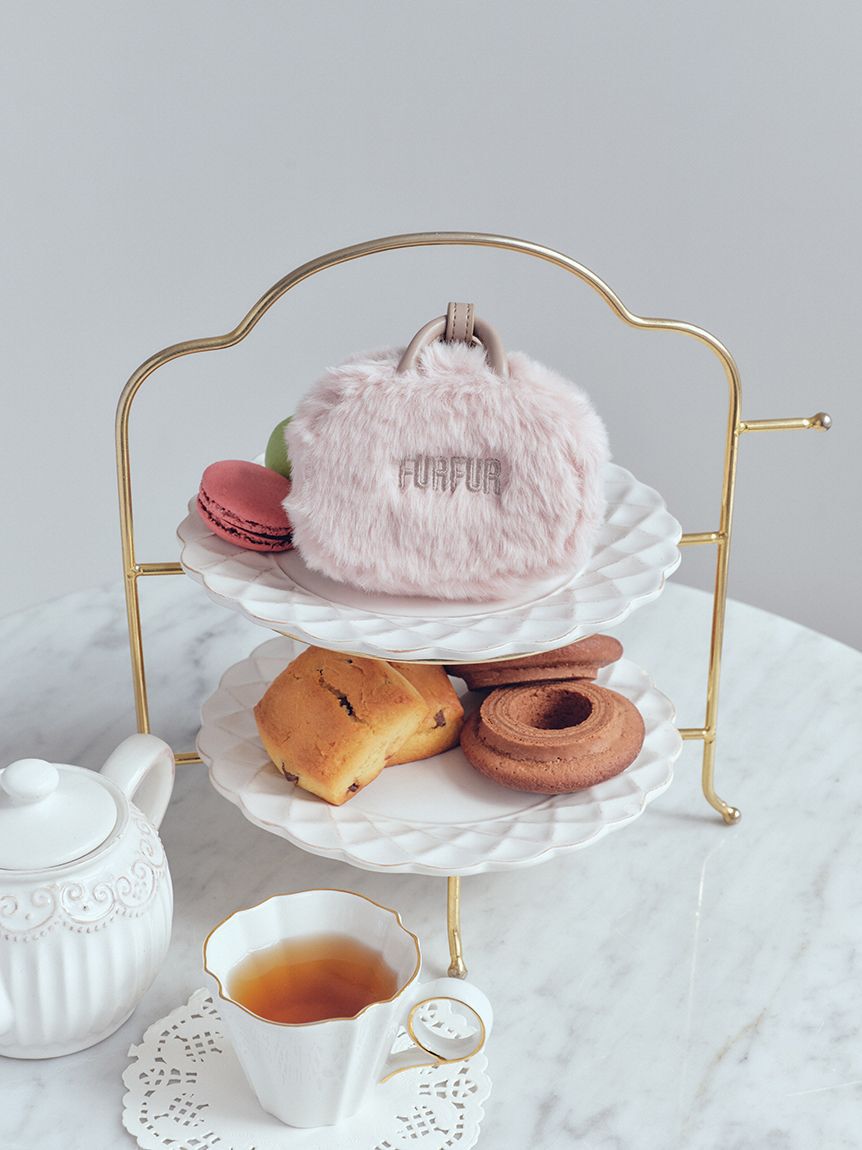 FURFUR「【限定カラー】エコファートートミニチャーム」|キーケース|PNK