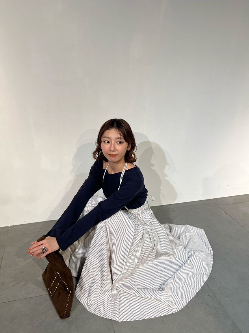 LILY BROWN「フラワーネームトップス」|Tシャツ・カットソー|