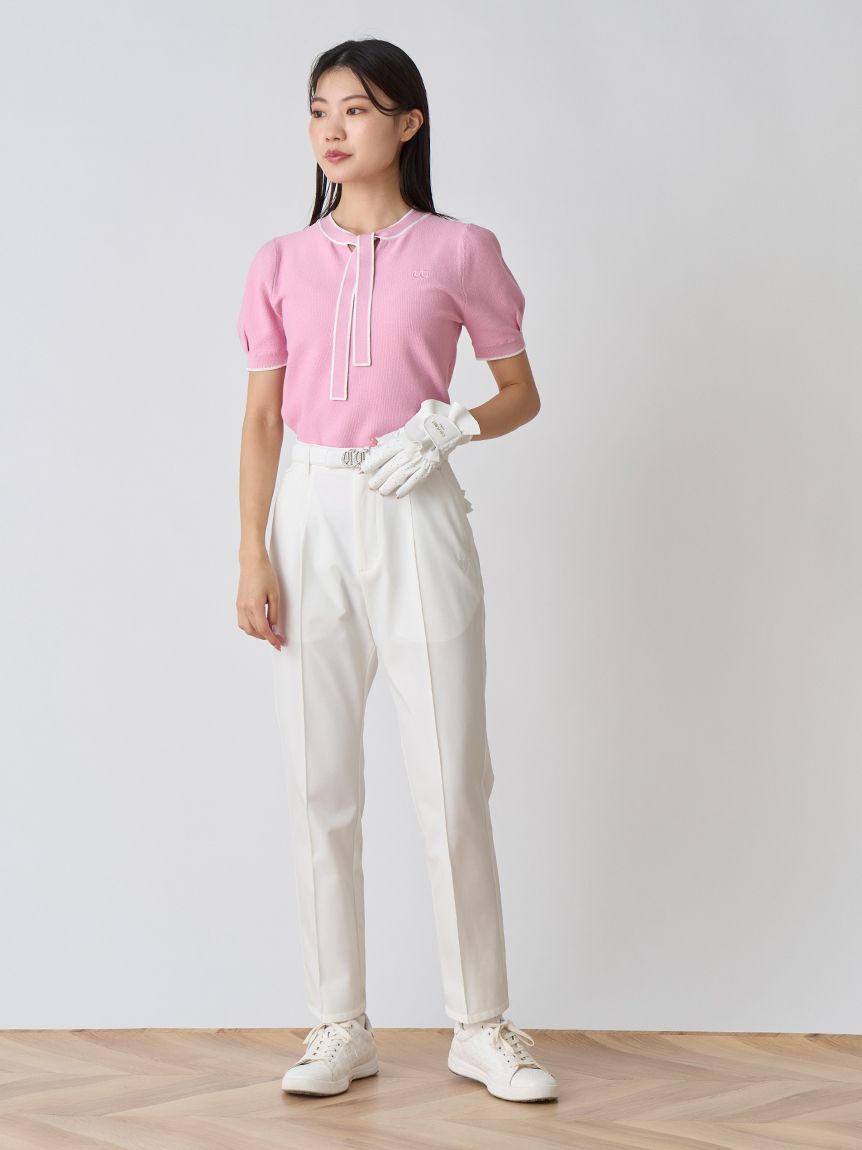 CELFORD「【CELFORD GOLF】ロゴポイントボウタイニットプルオーバ」|その他|