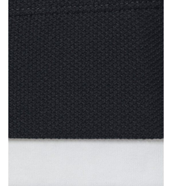 ikka「【吸水速乾】ドライ鹿の子5分袖レイヤードTシャツ」|Tシャツ・カットソー|