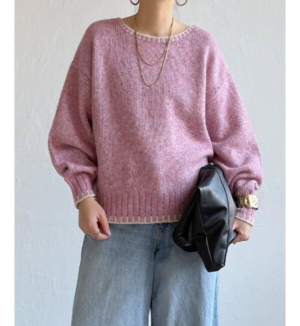 Lbc with Life「ラメノットヤーンハイショクニットPO」|カーディガン|