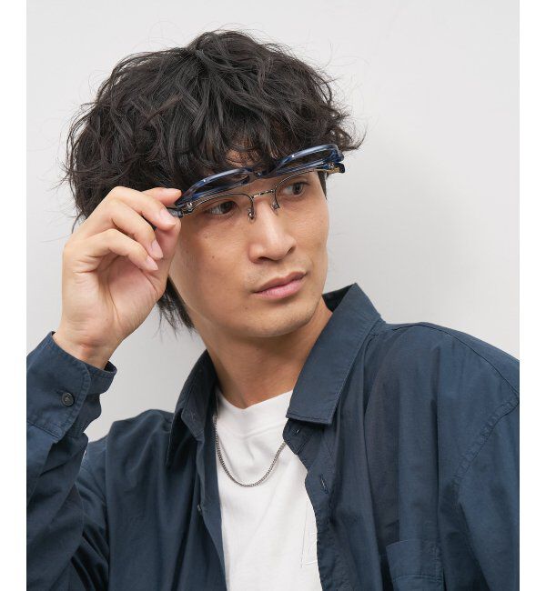  「Zoff｜メガネ｜伊達・度付きメガネ｜読書｜FLIPUP(跳ね上げ式) レンズ交換券付」|メガネ|