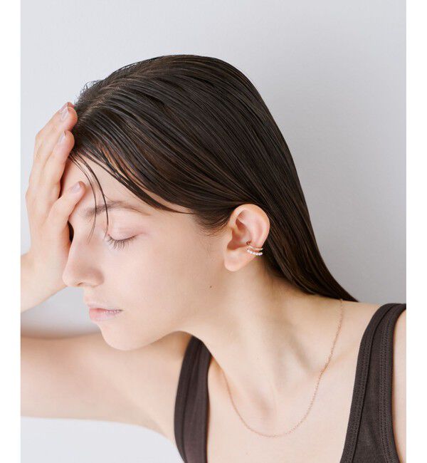 ete「パール ピークカフ」|イヤーカフ|