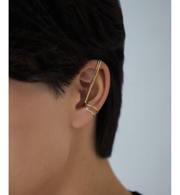 Jouete「[トーンカフス] ノート コンビカラー」|イヤーカフ|