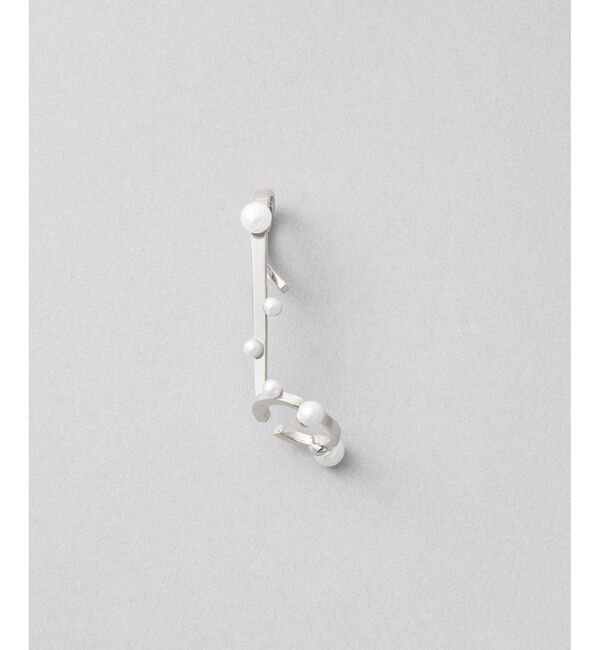 Jouete「[トーンカフス] パール」|イヤーカフ|シルバー