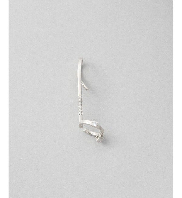 Jouete「[トーンカフス] ジルコニア」|イヤーカフ|シルバー