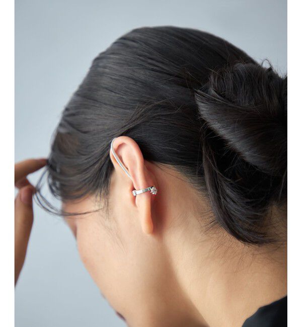 Jouete「[トーンカフス] ジルコニア」|イヤーカフ|