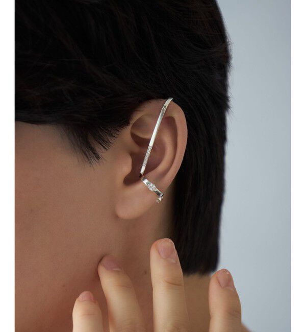 Jouete「[トーンカフス] ジルコニア」|イヤーカフ|