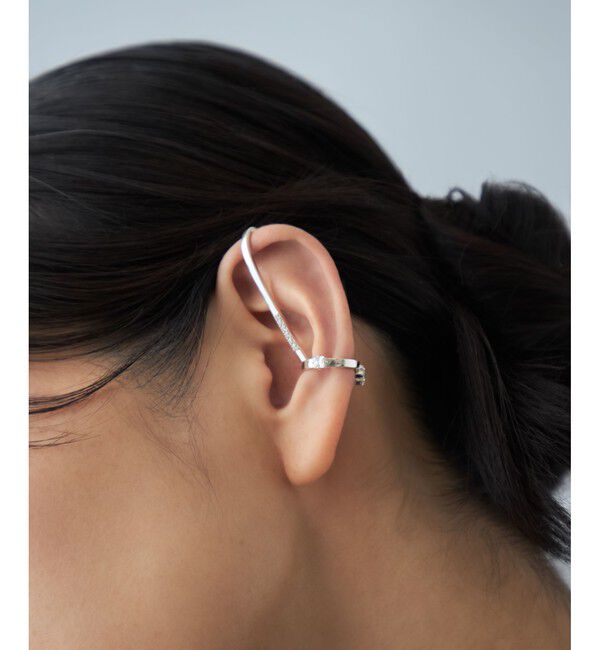 Jouete「[トーンカフス] ジルコニア」|イヤーカフ|