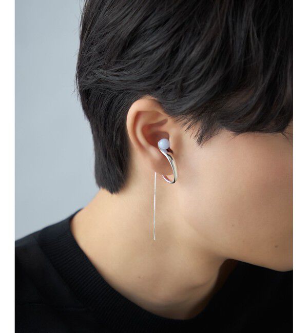 Jouete「[インイヤーカフス] ナチュラルストーン チェーン」|イヤーカフ|