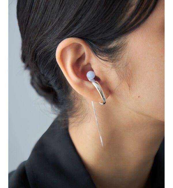 Jouete「[インイヤーカフス] ナチュラルストーン チェーン」|イヤーカフ|