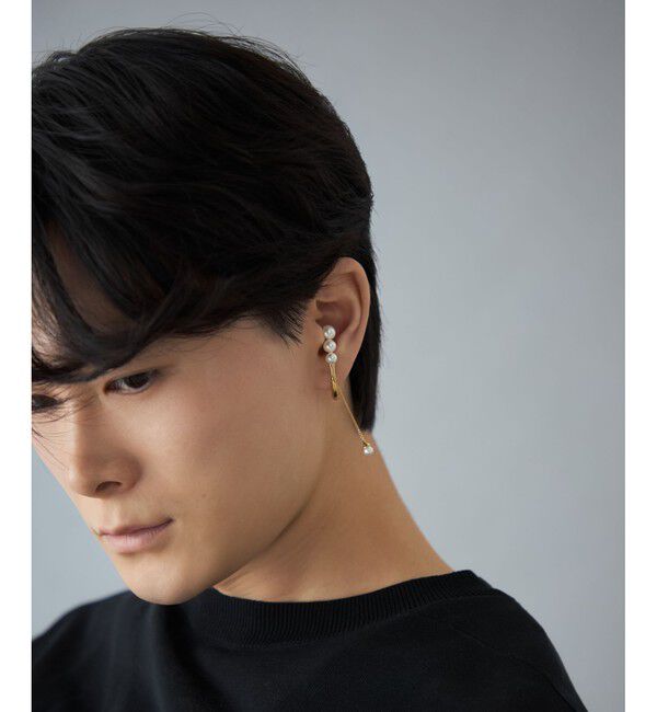 Jouete「[インイヤーカフス] パール チェーン」|イヤーカフ|