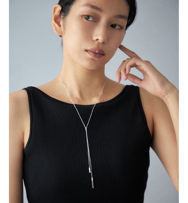 Jouete「[ラリエット] ジルコニア」|ネックレス|