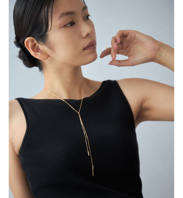 Jouete「[ラリエット] ジルコニア」|ネックレス|