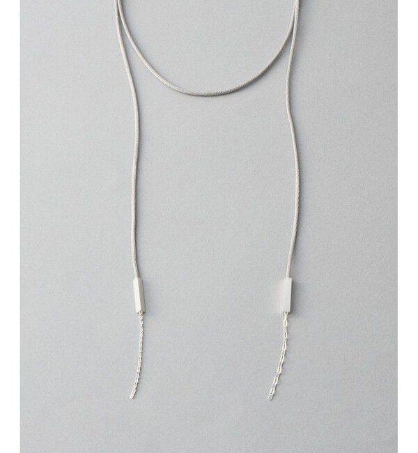 Jouete「[コードネック] アシンメトリー」|ネックレス|シルバー