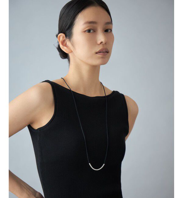 Jouete「[コードネック] ビーズ コンビカラー」|ネックレス|