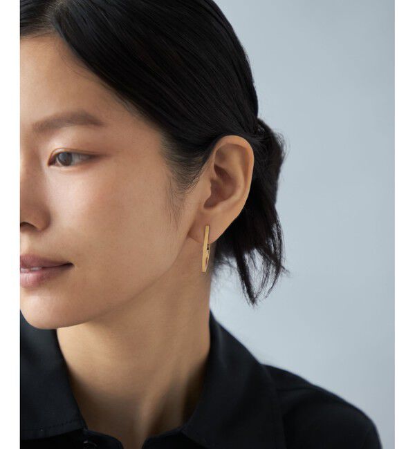 Jouete「[プッシュイヤリング] リーフ」|イヤリング|