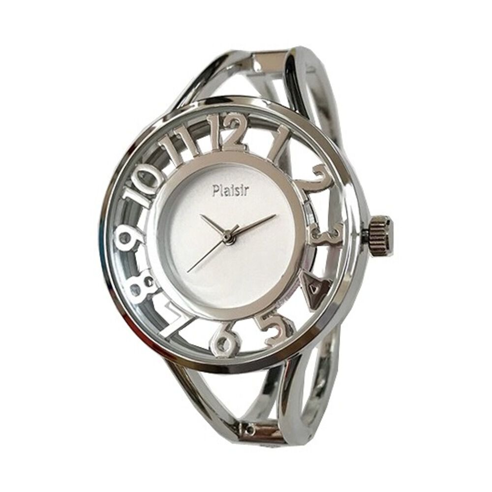 BACKYARD FAMILY「腕時計 レディース 通販 Plaisir 時計 プレジール NTK-247 バングルウォッチ」|腕時計|ホワイト1