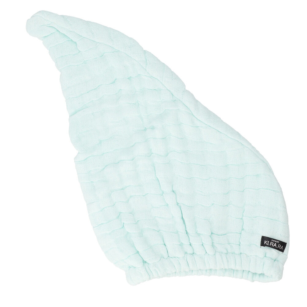 BACKYARD FAMILY「ヘアキャップ タオルキャップ 通販 日本製 国産 ヘアタオル ナイトキャップ 大人 スイミング」|タオル|グリーン1