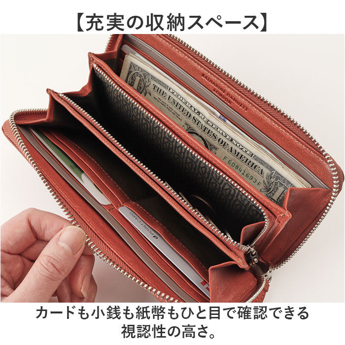 BACKYARD FAMILY「katharine hamnett london 財布 490-52306 通販 長財布」|財布|