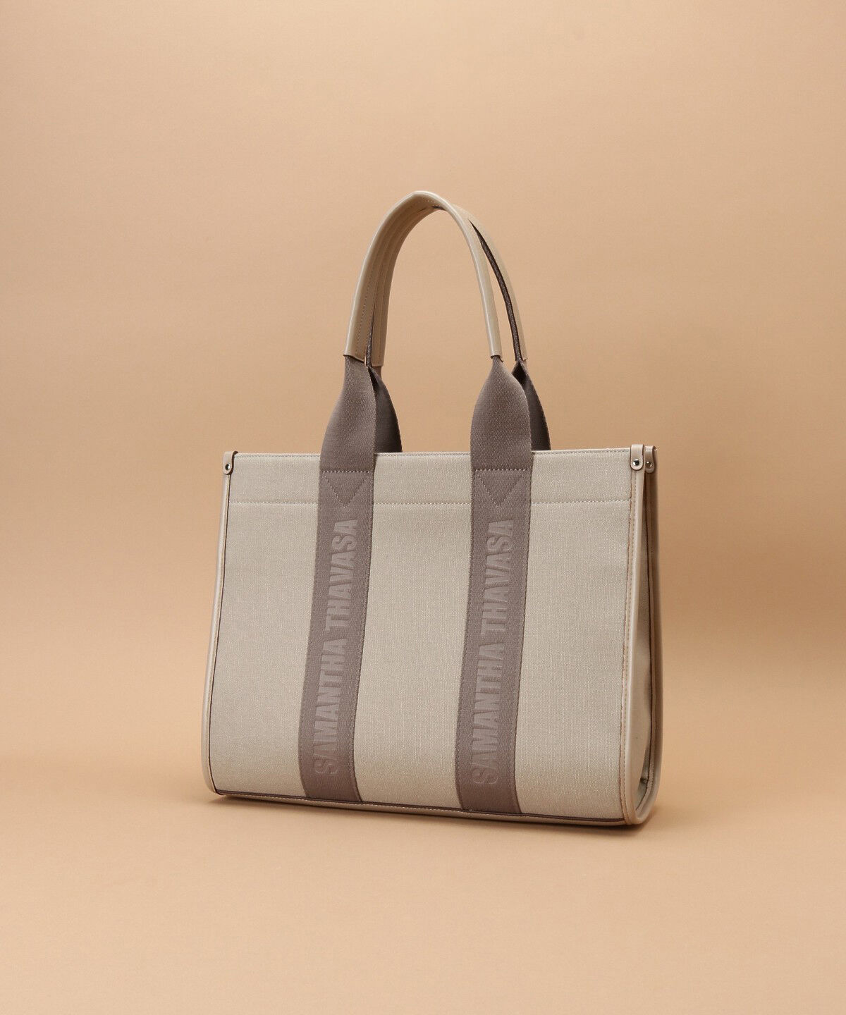 Samantha Thavasa「スクエアキャンバストート 大サイズ」|トートバッグ|