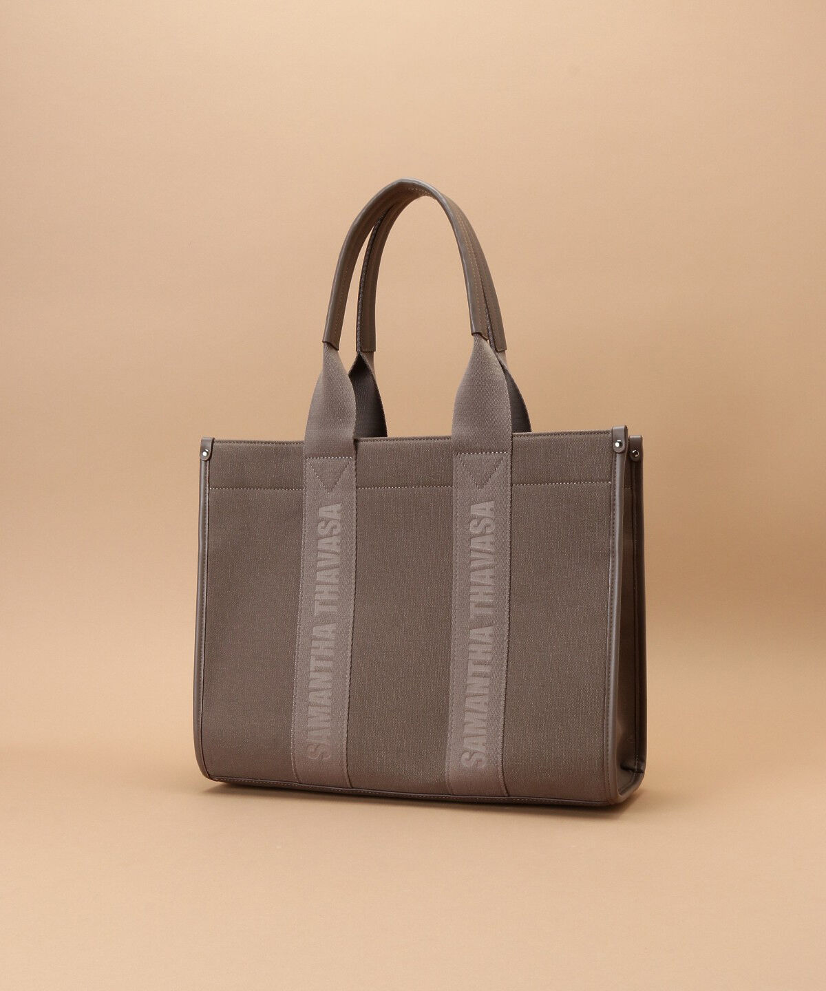 Samantha Thavasa「スクエアキャンバストート 大サイズ」|トートバッグ|