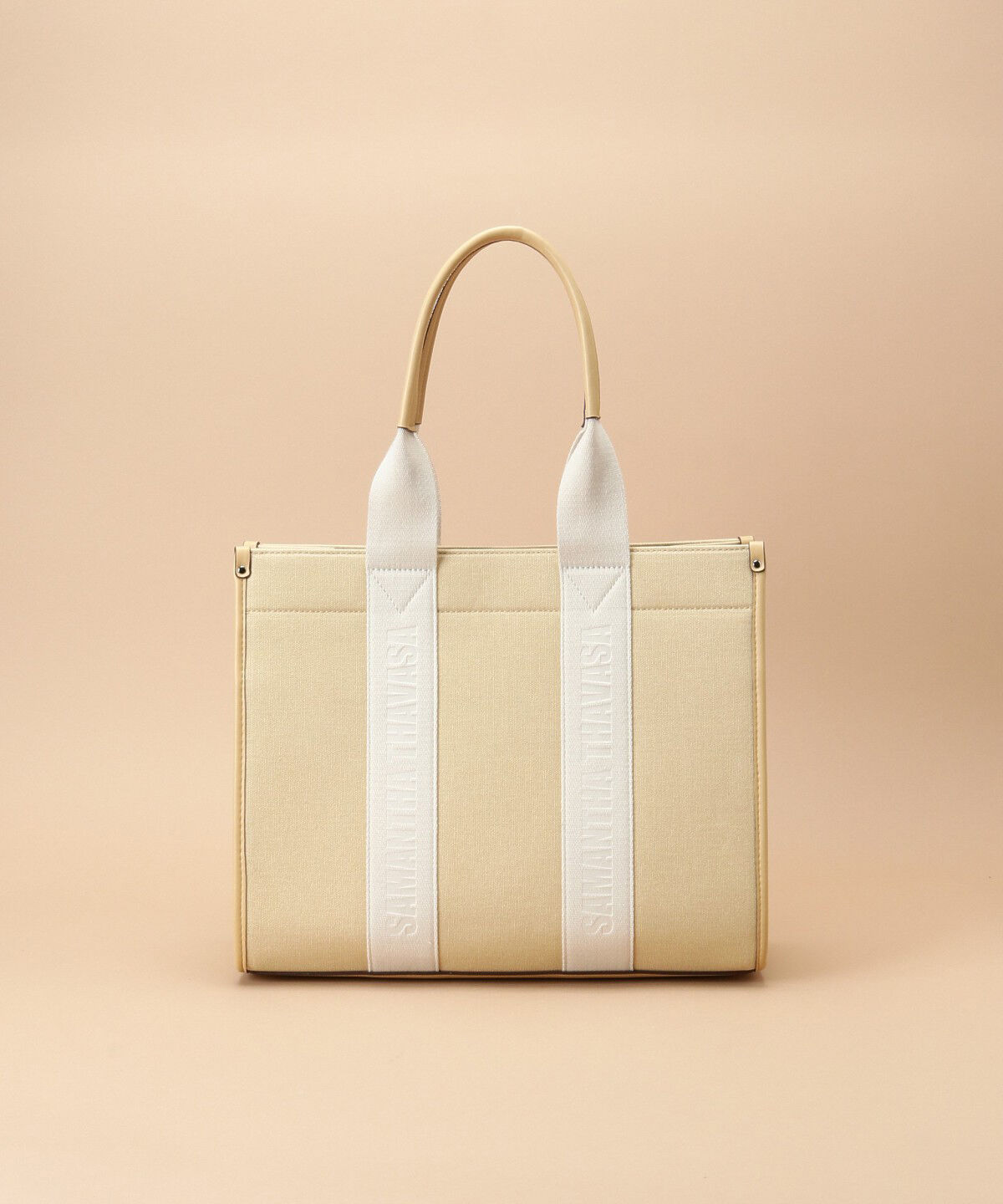 Samantha Thavasa「スクエアキャンバストート 大サイズ」|トートバッグ|