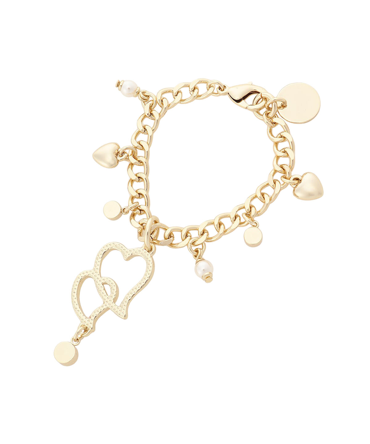 Samantha Thavasa「ダブルハートバッグチャーム」|チャーム・キーホルダー|