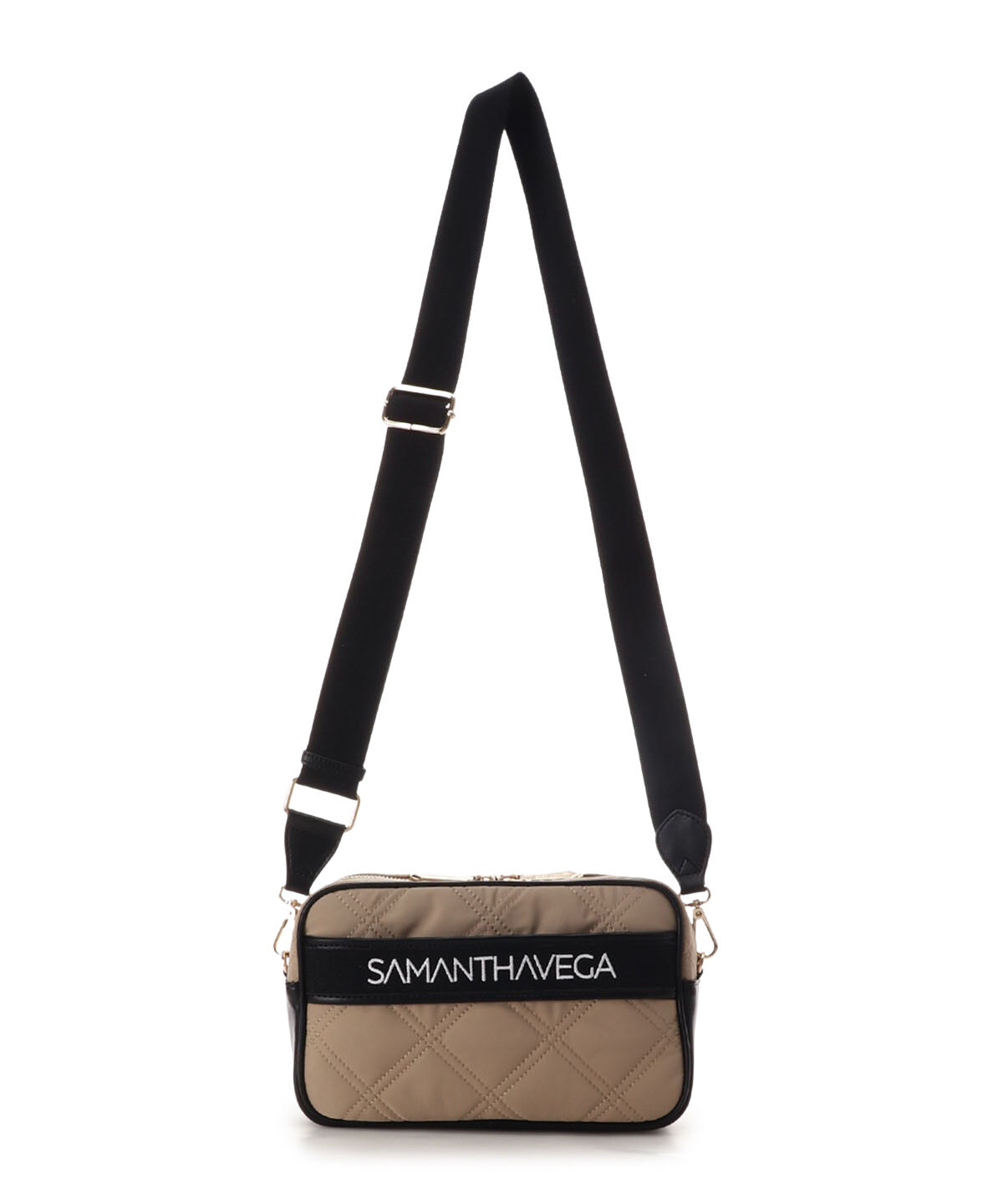 Samantha Vega「ロゴテープキルティングショルダーバッグ」|ショルダー・メッセンジャー|