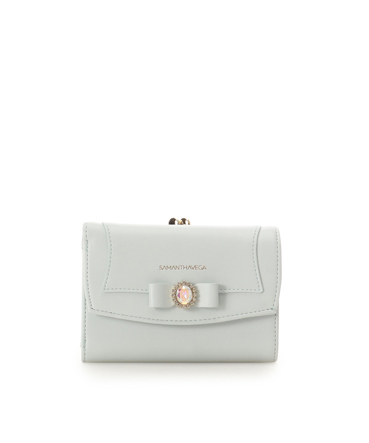 Samantha Vega「ハニーフラッター折財布」|財布|ライトブルー